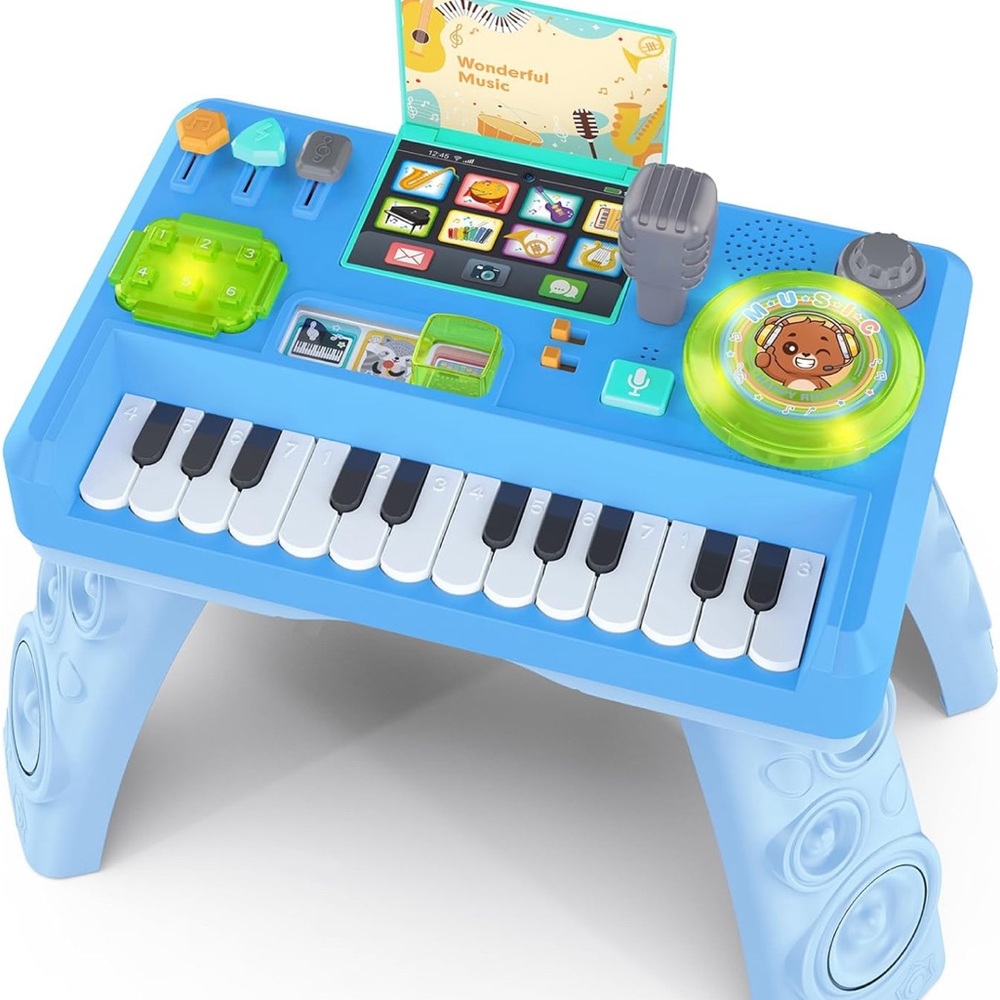 Baby DJ Table Musical Activity Learning Toy w Lights & Sounds Baby Toddler